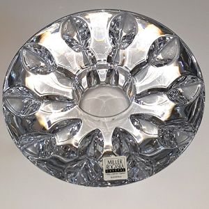 Miller Rogaska Crystal Tealight Candle Holder